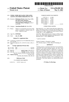 (12) United States Patent (10) Patent No.: US 6,391,895 B1 Towart Et Al