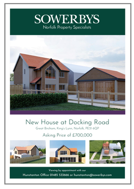 New House at Docking Road Great Bircham, King’S Lynn, Norfolk, PE31 6QP