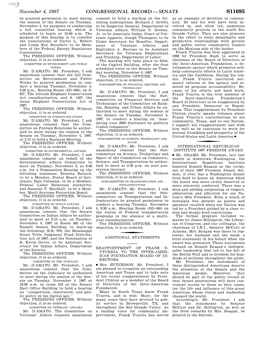 Congressional Record—Senate S11695