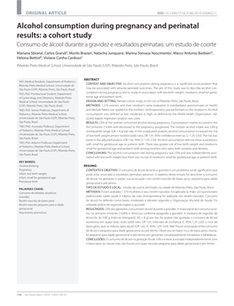 Alcohol Consumption During Pregnancy and Perinatal Results