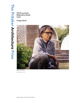 2018 Laureate Balkrishna Doshi India Image Book