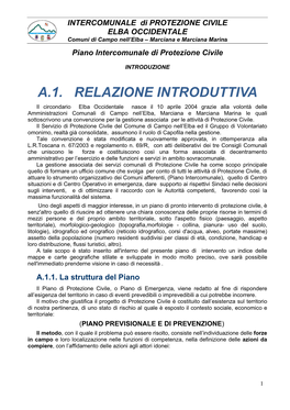 Piano Protezione Civile