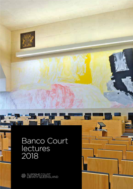 Banco Court Lectures 2018