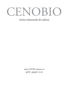 Rivista Trimestrale Di Cultura