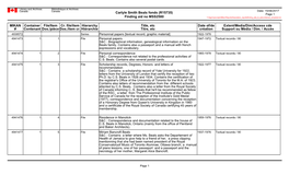 Carlyle Smith Beals Fonds (R15735) Finding Aid No MSS2580 MIKAN