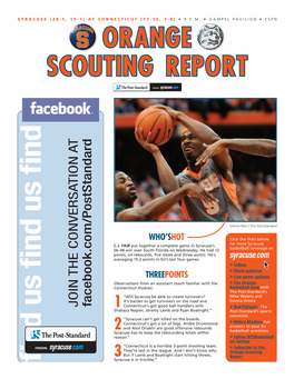 Orange Scouting Report Threepoints