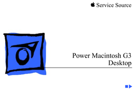 Power Macintosh G3 Desktop 