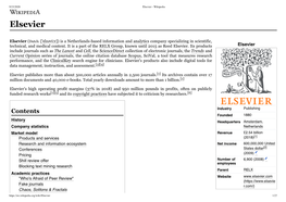 Elsevier - Wikipedia