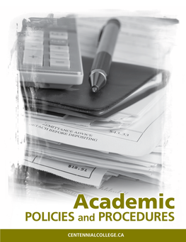 Academic POLICIES and PROCEDURES