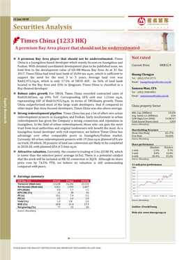 Securities Analysis