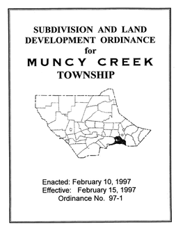 Muncy Creek Township