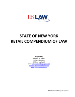 Retailer's Guide to New York Premises Liability