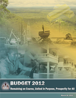 Budget Speech 2012