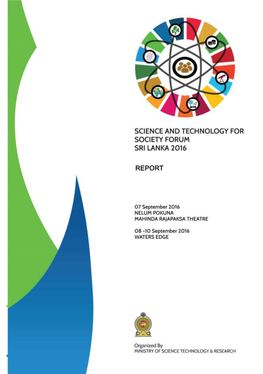 STS Forum 2016 Sri Lanka – Final Report