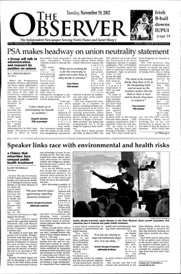 PSA Makes Headway on Union Neutrality Statement December with Executive Tive