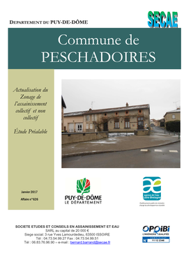 Commune De Peschadoires