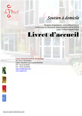 Livret D'accueil