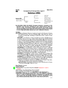 90 Consigned by St George Sales, Agent V Dalmiya (IRE)