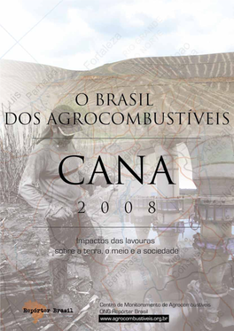 O Brasil Dos Agrocombustíveis: Impactos Das Lavouras Sobre a Terra, O Meio E a Sociedade - Cana-De-Açúcar