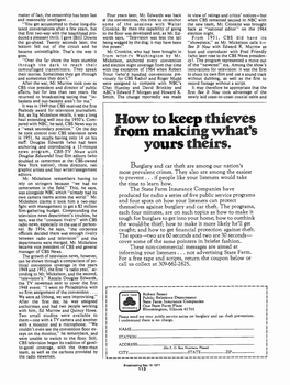 From Making What's in 1951, He Recalls Having Only 14 on His Staff: Douglas Edwards (Who Had Been Anchoring and Coproducing a 15- Minute Yours Theirs