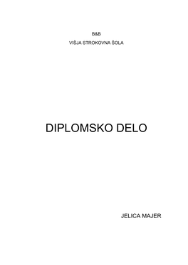 Diplomsko Delo