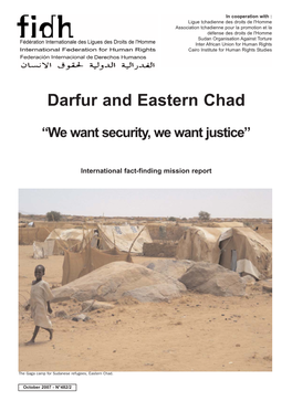 Darfur and Eastern Chad