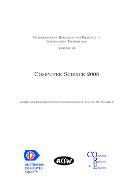 Computer Science 2008