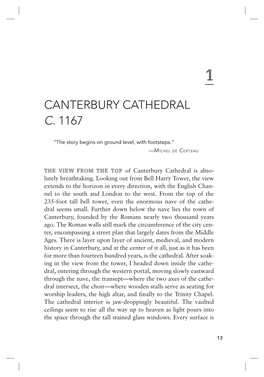 Canterbury Cathedral C. 1167