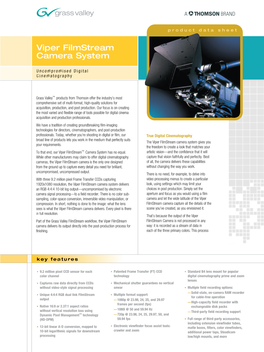 Viper Filmstream Camera System