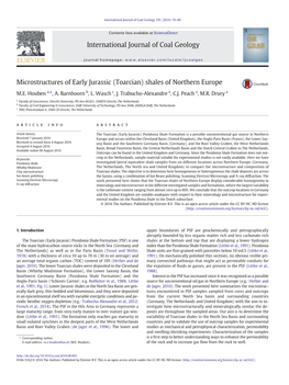 International Journal of Coal Geology 165 (2016) 76–89