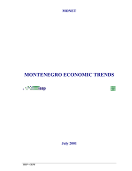 Montenegro Economic Trends