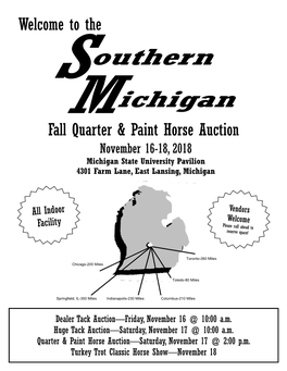 Welcome to the Fall Quarter & Paint Horse Auction
