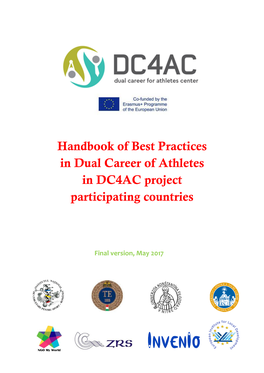 Handbook of Best Practices in Dual Career of Athletes in DC4AC Project Participating Countries