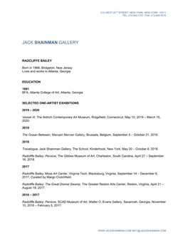 Jack Shainman Gallery