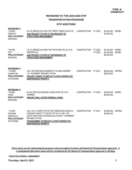 2021 April Board of Trans Handout Item N