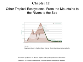 Chapter 12 Other Tropical Ecosystems: from the Mountains to the Rivers to the Sea