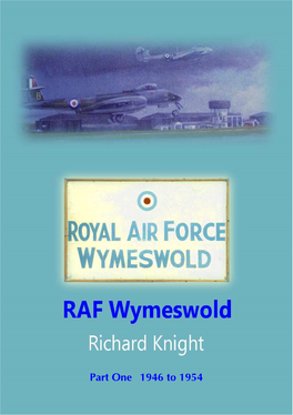 RAF Wymeswold Part 1