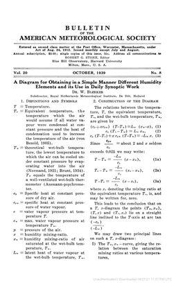 Bulletin American Meteorological Society