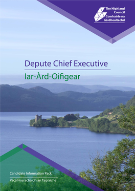 Depute Chief Executive Iar-Àrd-Oifigear