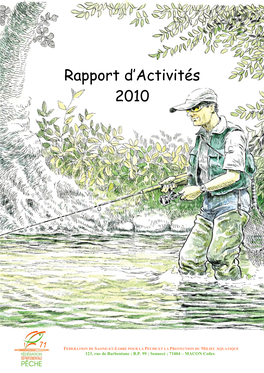 Rapport D'activités 2010