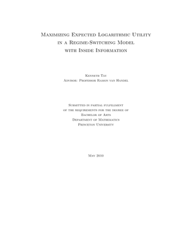 Maximizing Expected Logarithmic Utility in a Regime-Switching Model with Inside Information