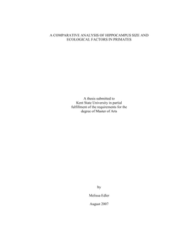 Edler Thesis