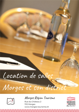 Location De Salles Morges Et Son District