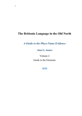 The Brittonic Language in the Old North