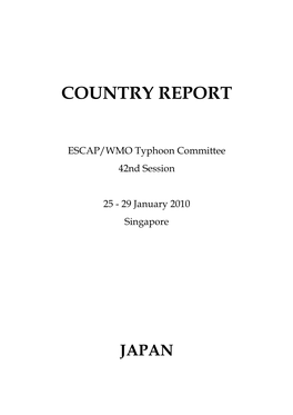 Country Report