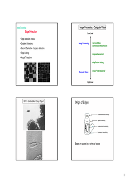 Edge Detection Low Level