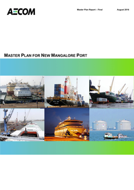 Master Plan for New Mangalore Port