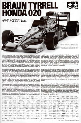 Braun Tyrrell Honda