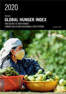 Synopsis: 2020 Global Hunger Index