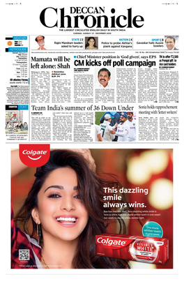 CM Kicks Off Poll Campaign